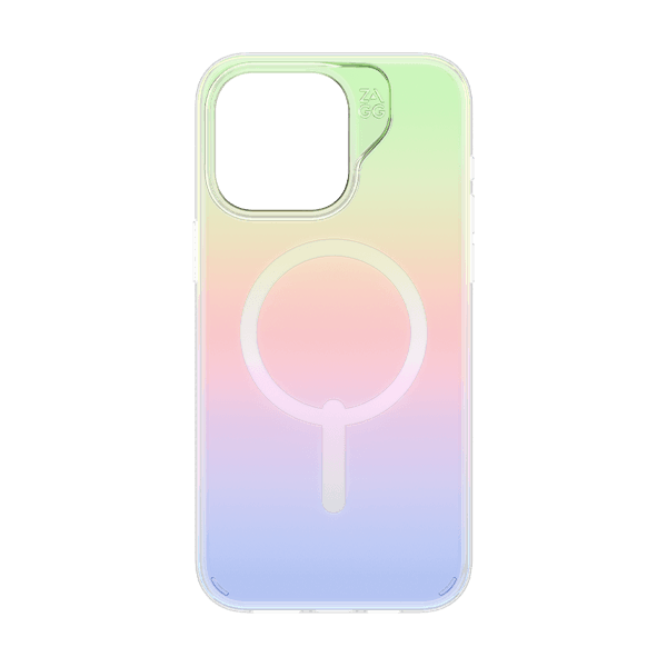 Ốp lưng iPhone 15 Pro ZAGG Milan MagSafe Iridescent