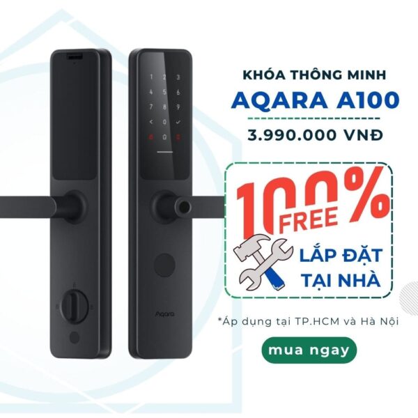 [Hoả tốc] Khóa Thông Minh Aqara A100 Zigbee Bản Quốc Tế