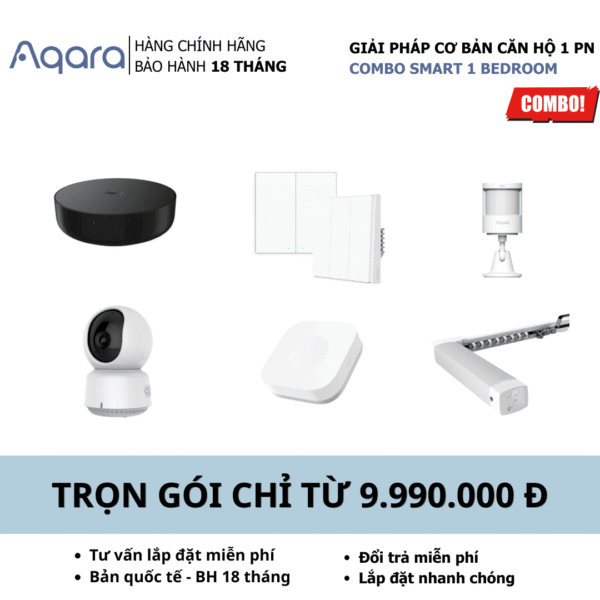 Giải pháp căn hộ thông minh một phòng ngủ Aqara Basic