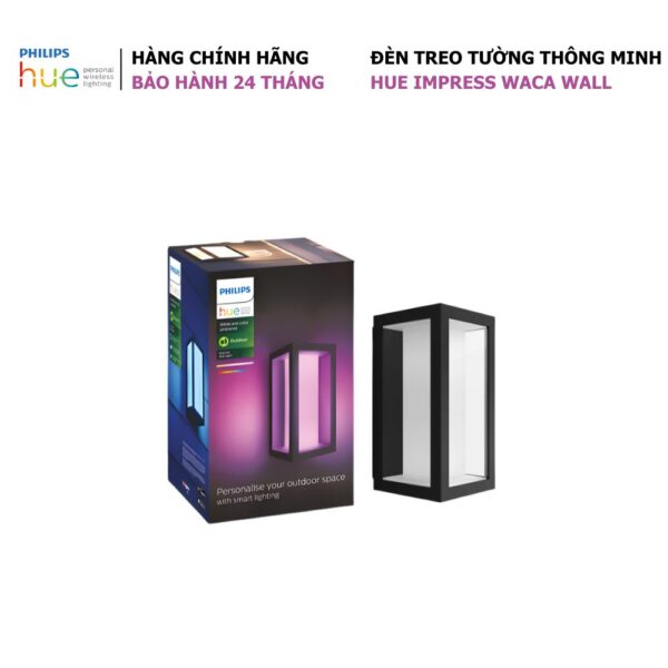 Đèn sân vườn Philips Hue Impress Wall Lantern WACA EU
