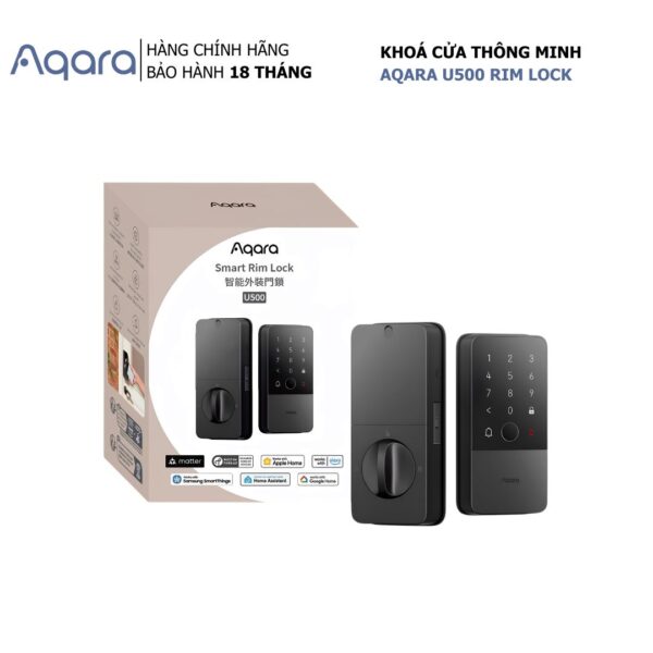 Khóa cửa thông minh Aqara Smart Rim Lock U500
