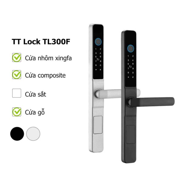 Khóa thông minh cửa nhôm TTLock TLA300F
