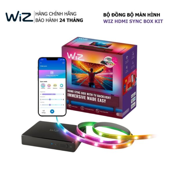 Bộ đồng bộ Philips WiZ HDMI Sync Box Starter Kit
